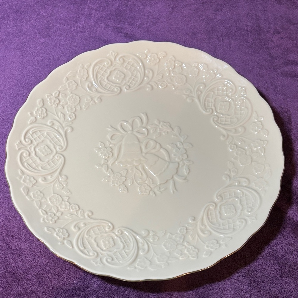 Lenox wedding promises, marriage Plate
